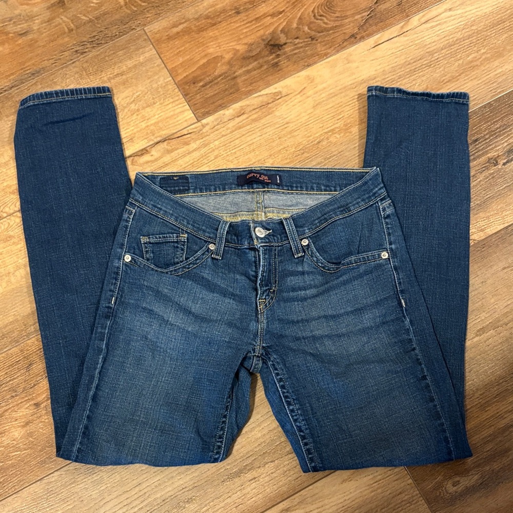 Levi's Women's Skinny Jeans - Dark Blue Wash